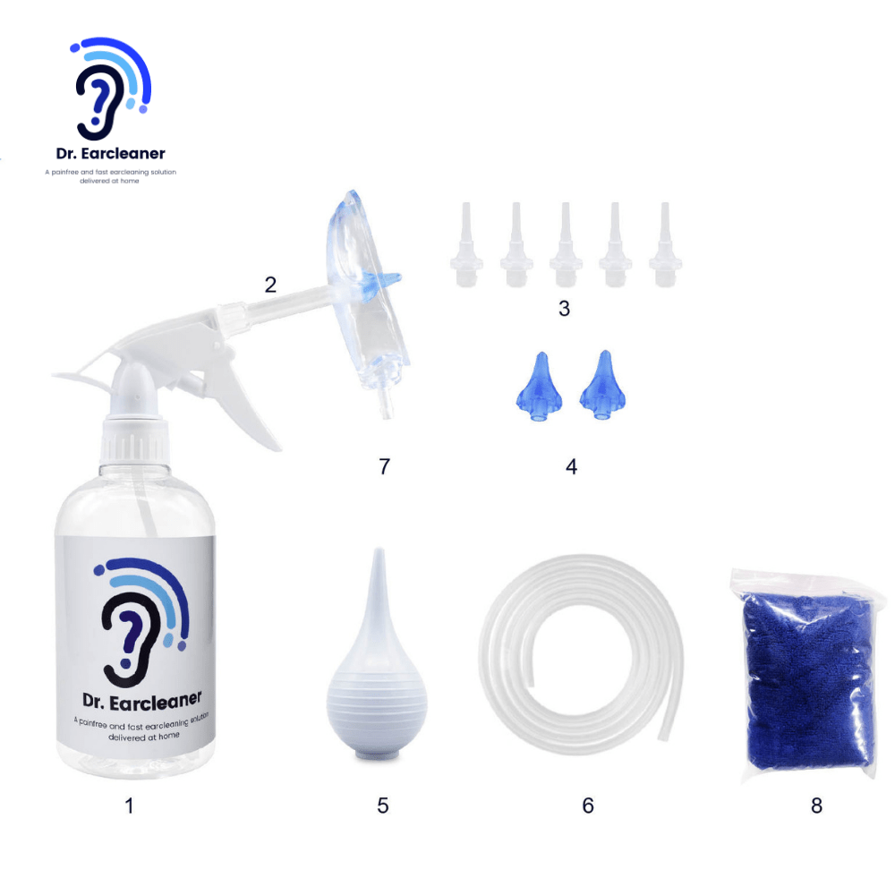 Dr. Earcleaner - Oorspuit set 2.0 - Dr. Earcleaner