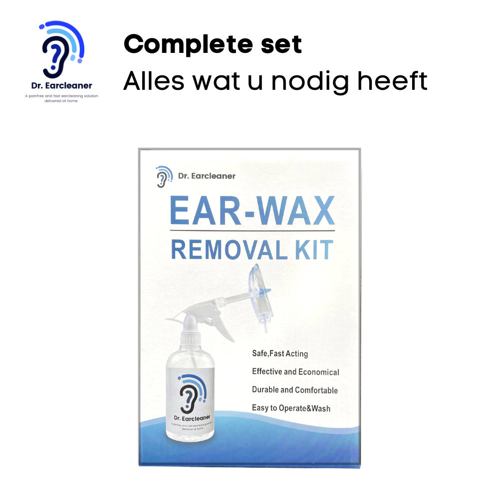 Dr. Earcleaner - Oorspuit set 2.0 - Dr. Earcleaner