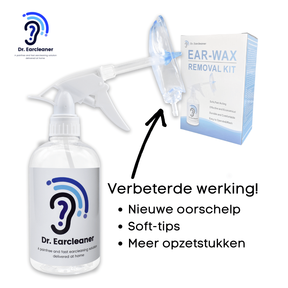 Dr. Earcleaner - Oorspuit set 2.0 - Dr. Earcleaner